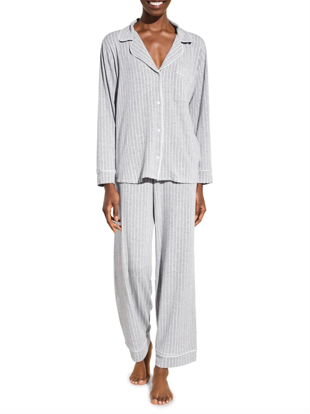 Eberjey Gisele Printed Long Pajamas